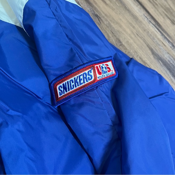 Snickers Planet Mars Men’s XL Track Suit Pullover Jacket Jogger Sweat Pants Blue - Picture 3 of 8